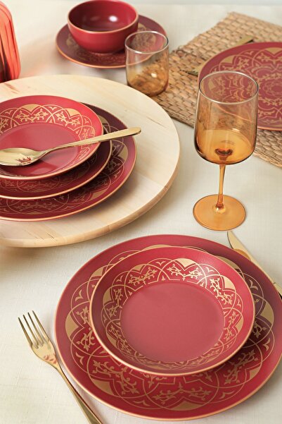 Keramika Hatırat Yemek Takımı 24 Parça 6 Kişilik 521