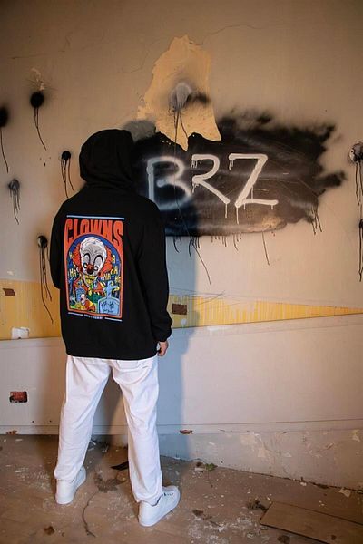 BRZ COLLECTION Hanorac unisex Oversize Clowns No Funny