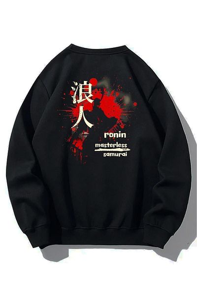 BRZ COLLECTION Φούτερ Unisex Oversize Ronin Masterless Samurai