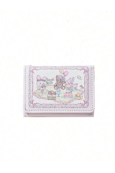 Almis collection Coquette Kawaii Wallet with Rabbit