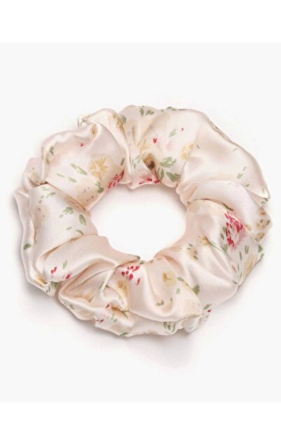 thenile %100 Saf Dut İpek Kadın Scrunchie Saç Tokası - Yumuşak Rahat Uyku için Simit Lastikli Toka Model-1