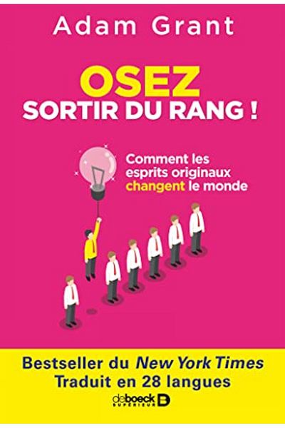 De Boeck أوسيز سورتير دو رانج! تعليق Les Esprits Originaux Changent Le Monde