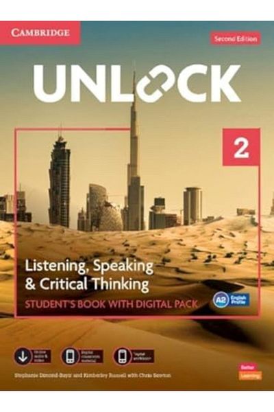 Cambridge Unlock Level 2 Listening Speaking And Critical Thinking Students Book With Digital Pack