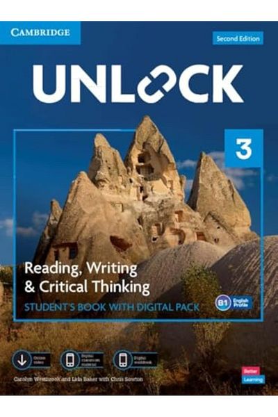 Cambridge Unlock Level 3 Reading Writing And Critical Thinking Students Book With Digital Pack