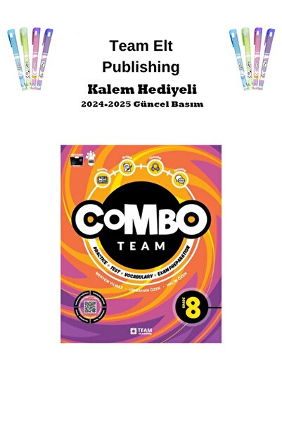 Team Elt Publishing Team ELT Combo Team 8. Sınıf (PracticeBook + Test + Vocabulary + Exam Preparation) (2024-2025)