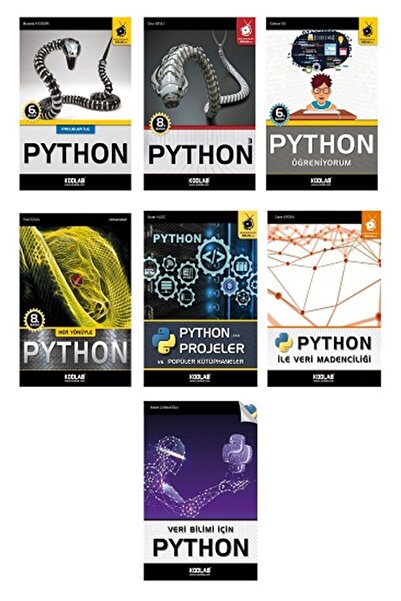 Genel Markalar Süper Python Seti-3 Kitap Takım