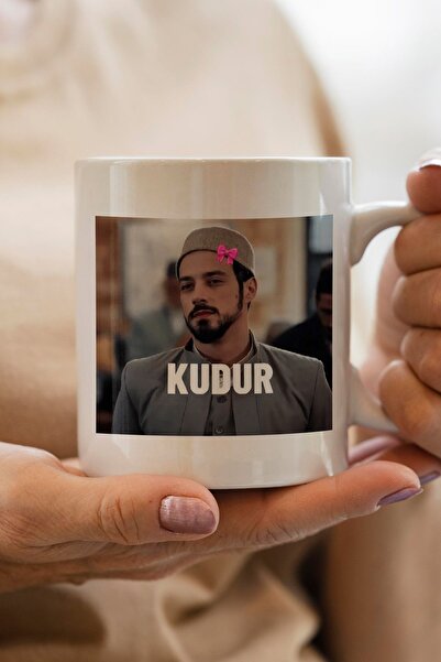 South Steel كوب كؤوس أحمر مطبوع من Cüneyd - كتابة كودور