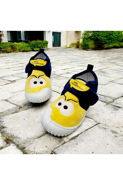 GEZER Orthopedic Fun Soft Velcro Eye Nursery - Νηπιαγωγείο και παπούτσι για το σπίτι