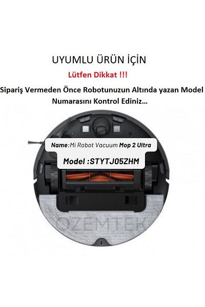 Ozemtek Xiaomi Mi Vacuum Mop 2 Ultra - مجموعة تجديد مكونة من 6 قطع، موديل متوافق - STYTJ05ZHM