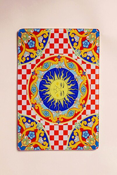 FH finehome لوح تقطيع زجاجي مقاس 25 × 35