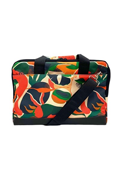 Differ Studio 17'' Inch Orange Abstract Leaf Laptop/macbook/notebook/computer/briefcase