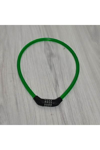 hagiki Πάχος 1cm Μήκος 70cm - Κλειδαριά ποδηλάτου με κωδικό από ατσάλινο σύρμα