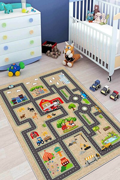 Genel Markalar STYLE HOME DİJİTAL BASKI EĞİTİCİ TRAFİK YOLU MAKİNADA YIKANABİ...