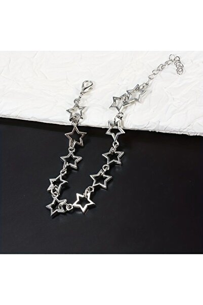 bohemian takı tasarim Y2K FAİRYCORE STAR TASARIM COKLU YILDIZLI UNİSEX BİLEKLİK