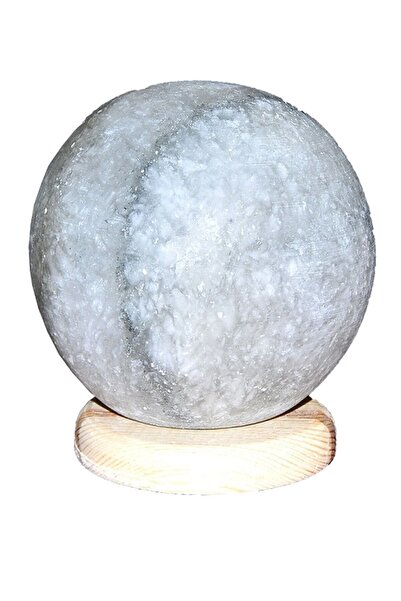 Genel Markalar Küre Model Çankırı Tuz Lambası Gri Tuzdan 3,5 - 4 Kg. Ağırlığında Ve Açma Kapama Düğmeli