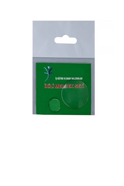 tüftürük Mercek Ince Ve Kalın Kenar 2 Adet Teleskop