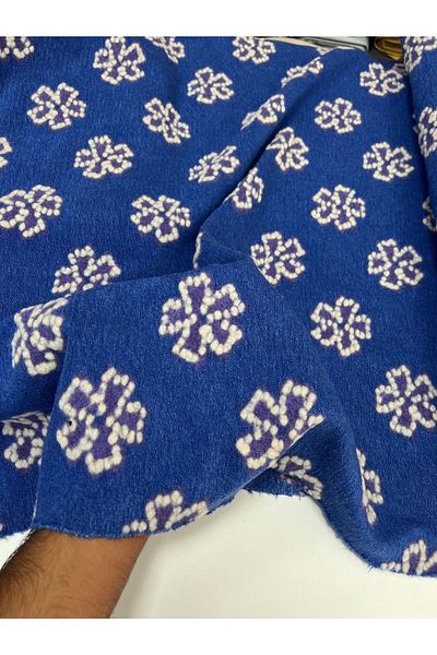 Şanlı Kumaş Felt Fabric with Punch Embroidery Width:150 X 100 Jacket Vest