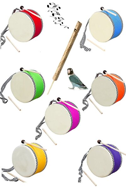 AyasEğiticiOyuncak Eğitici Müzik Aleti Çocuk Darbukası - Trampet -davul