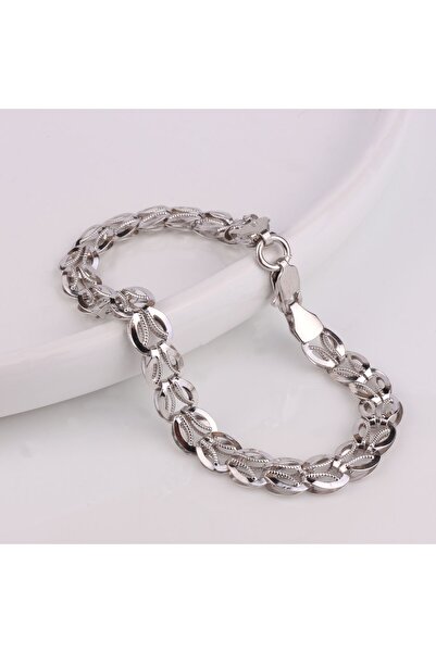 clgsilver 925 Ayar Gümüş Unisex Başak Bileklik
