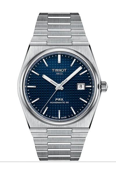 TISSOT ساعة يد رجالية Prx Powermatic 80 T137.407.11.041.00