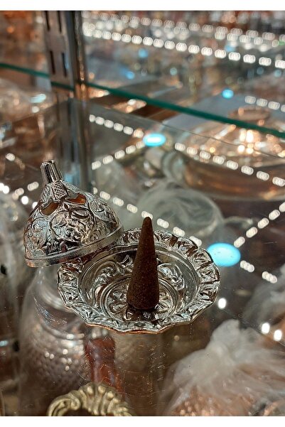 Bakır Center Gümüş Tütsülük & Buhurdanlık Gezdirme Buhardanlık Şık Tasarım Gü...