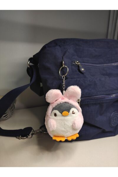 FGHGF Sempatik Penguen Peluş Anahtarlık Çanta Süsü Pudra