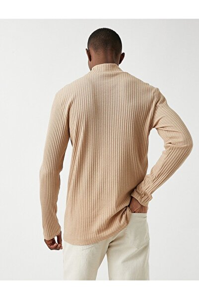 Koton Ανδρικό πουλόβερ με όρθιο γιακά