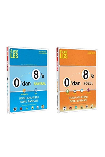 Tonguç Yayınları 8. Sınıf Lgs 0 Dan 8 E Sayısal Ve Sözel Konu Anlatımlı Soru ...