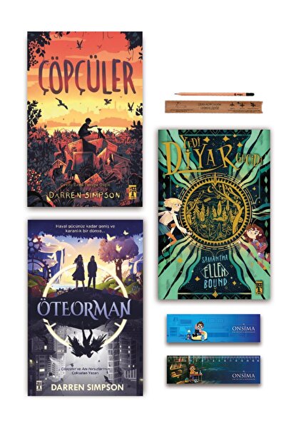 Genç Timaş Yedi Diyar Geçidi - Öteorman - Çöpçüler Set 3 Kitap