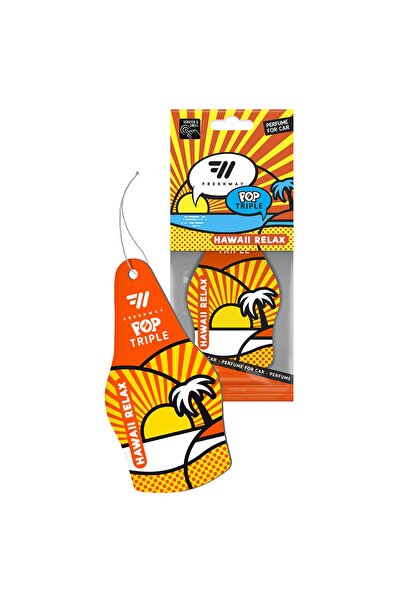 FRESHWAY Fresh Way Pop Dry Triple Kağıt Asma Hawaii Relax
