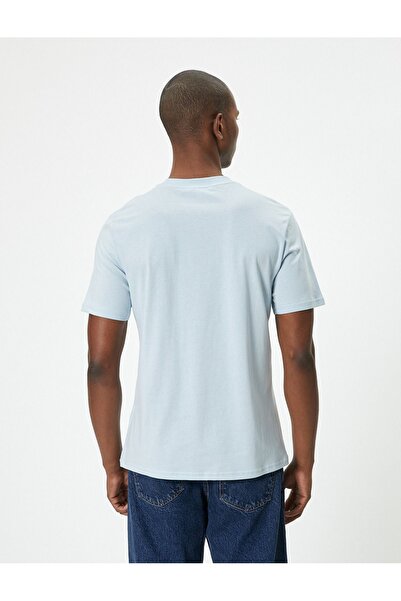 Koton Чоловіча футболка з принтом слогана