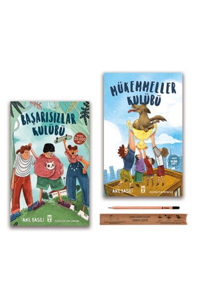 Timaş Çocuk Mükemmeller Kulübü - Başarısızlar Kulübü Anıl Basılı Set 2 Kitap