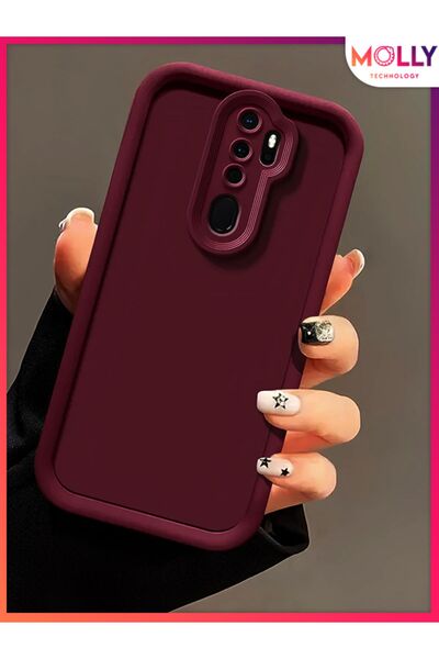 Molly جراب سيليكون سميك بحواف من Cherry Rotten لهاتف اوبو A5 2020