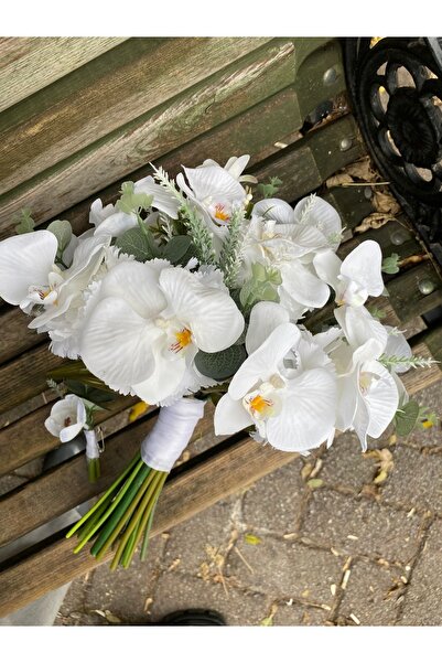 Buketlife Orkide gelin buketi