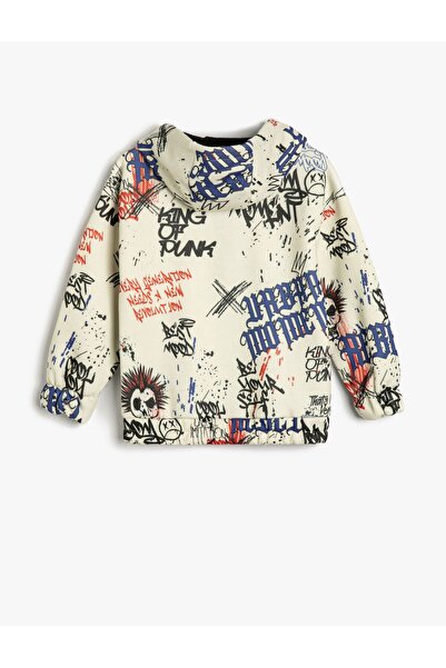 Koton Момчешка суитшърт с половин цип