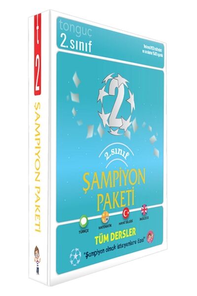 Tonguç Yayınları 2. Sınıf Şampiyon Paketi ( Toplam 3 Kitap )