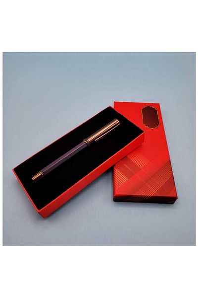 MRShopping Mr Boxed - Roller Metal Gift Pen Set, Special Design and Decorative Gift