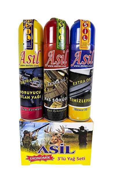UYĞURCA 3'lü Sprey Yağ ve  Bakım Seti - TEMİZLEYİCİ YAĞ - KORUYUCU YAĞ - PAS ...