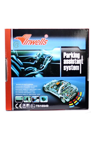 Inwells Park Sensörü E2 Ekranlı Ses İkazlı Beyaz