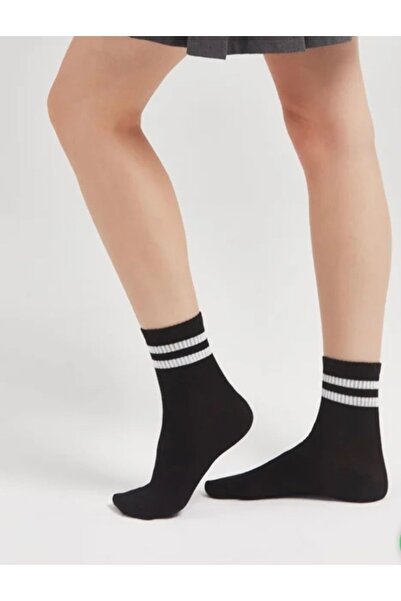 ZvM Unisex Set of 6 Striped College Socks