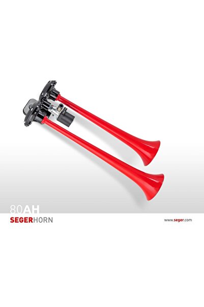 Seger 24volt Ikili Düz Ses Havalı Korna (ORİJİNAL) 80ah Plastik Boru Ean- 8698520200813