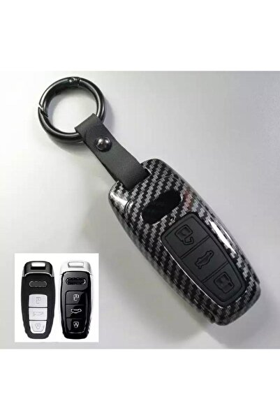 AYZ GARAGE Κάλυμμα κλειδιού Audi (νέα θήκη) σε μαύρο ανθρακί