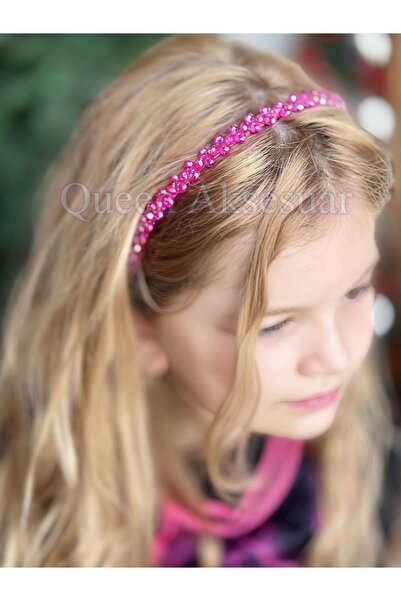 QUEEN AKSESUAR Μεταλλική κορώνα με πολυτελή κοπή με κρύσταλλο και λεπτομέρεια...