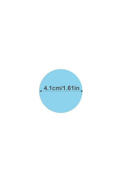 EZOSHOP Transparent Colored Postit Sticky Post Push Note Paper Karenot Dairenot - Set of 4 - White