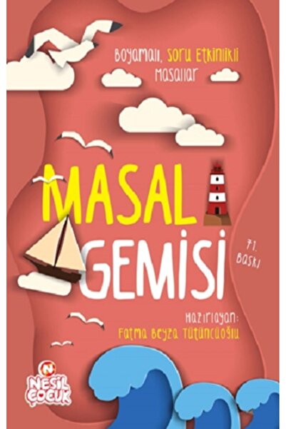 Nesil Çocuk Yayınları سفينة الحكاية الخيالية (غلاف فني)