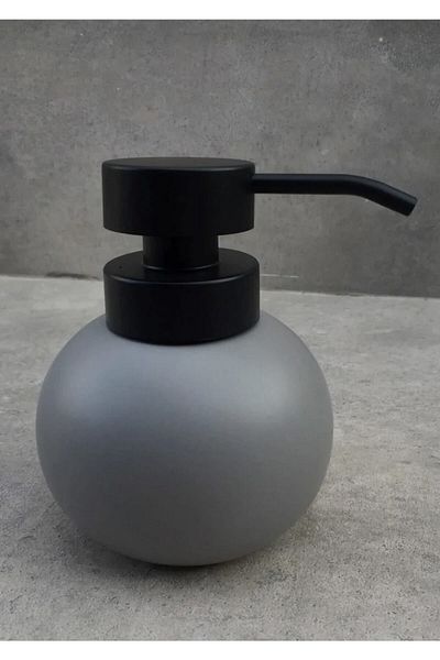 Aybelife Porcelain Gray Liquid Soap Dispenser
