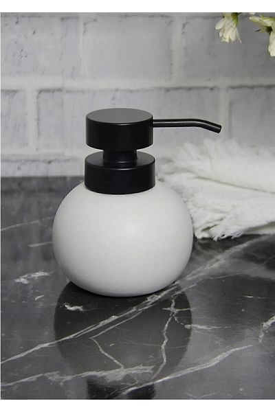 Aybelife Porcelain White Liquid Soap Dish