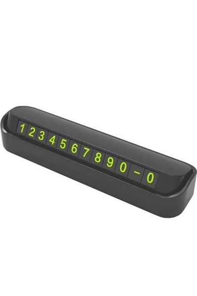 Autokit Autokıt Phosphorescent Luxury Vehicle Number
