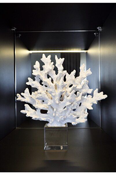 Genel Markalar Dekoratif Kristal Beyaz Mercan Aksesuar