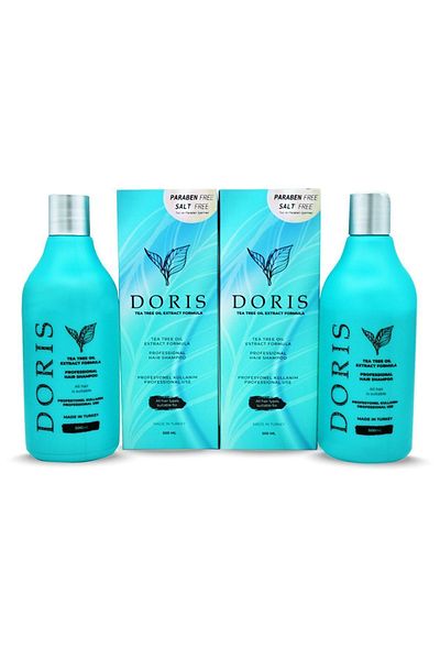 Doris 2 Pack Tea Tree Oil Essence Shampoo